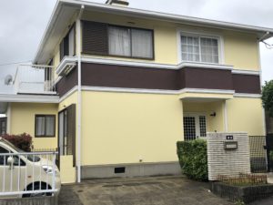 F様邸 屋根塗装 外壁塗装 付帯部塗装 コーキング打替え
